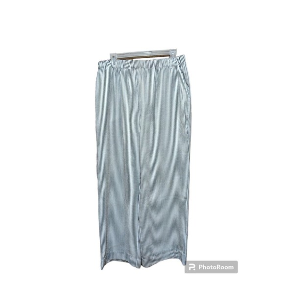 Linea Domani Ladies Striped Pants Size Lg Very Soft - Picture 2 of 9